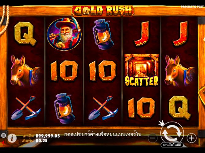 สล็อต Gold Rush ออนไลน์: เล่นง่ายและชนะง่ายสำหรับผู้เล่นใหม่
