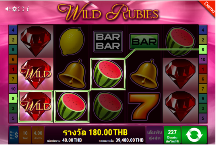 Wild Rubies Online Slot Game - Live Casino House