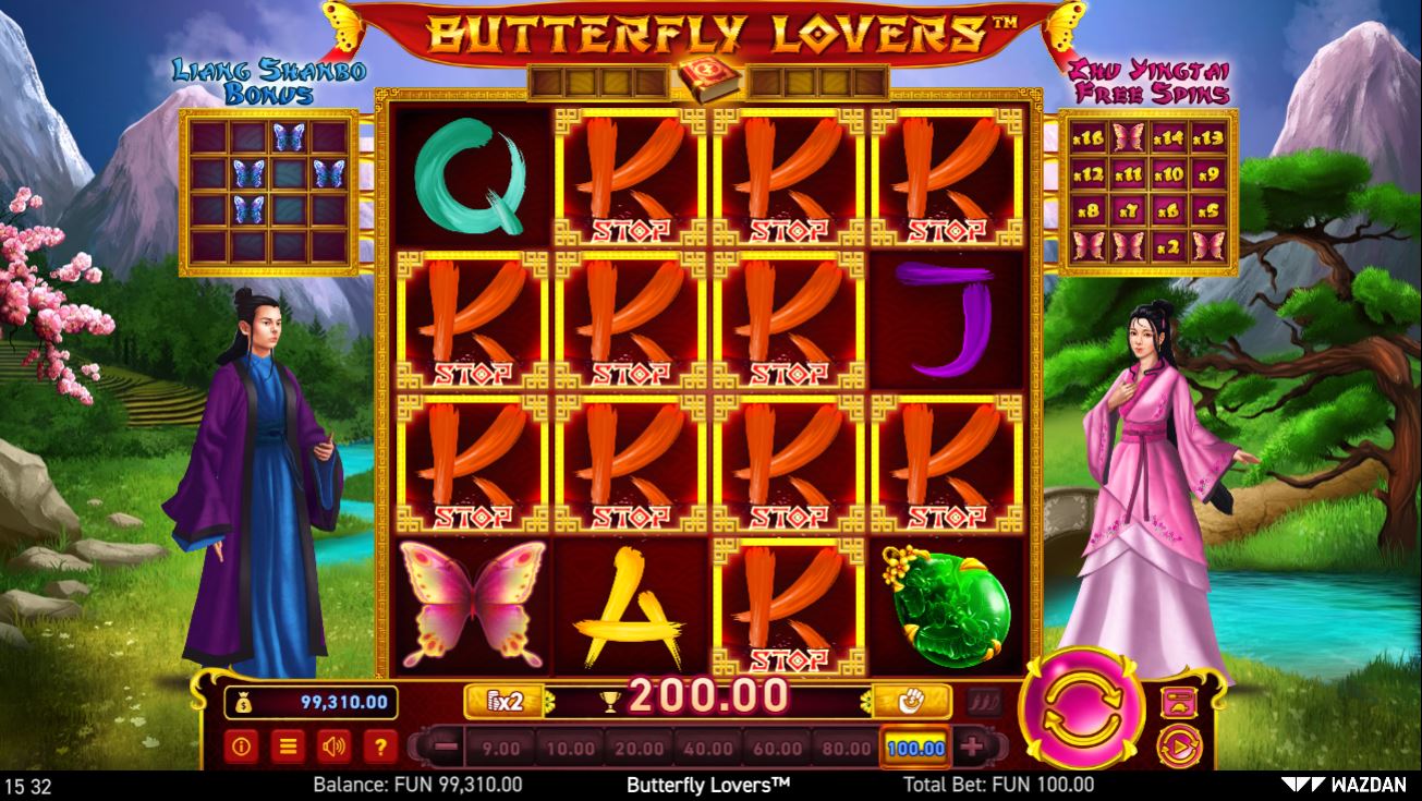 เล่น Butterfly Lovers Slot Thai และรับรางวัลสูงถึง 20,000 เท่าของเงินเดิมพัน ของคุณ!